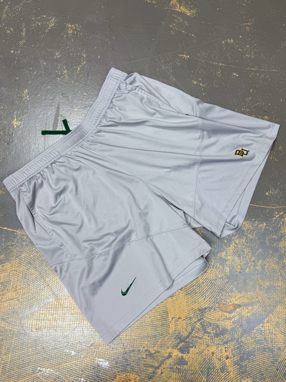 Nike Baylor Bears Dri Fit Grey Shorts DC5869-007 XL Basketball Football